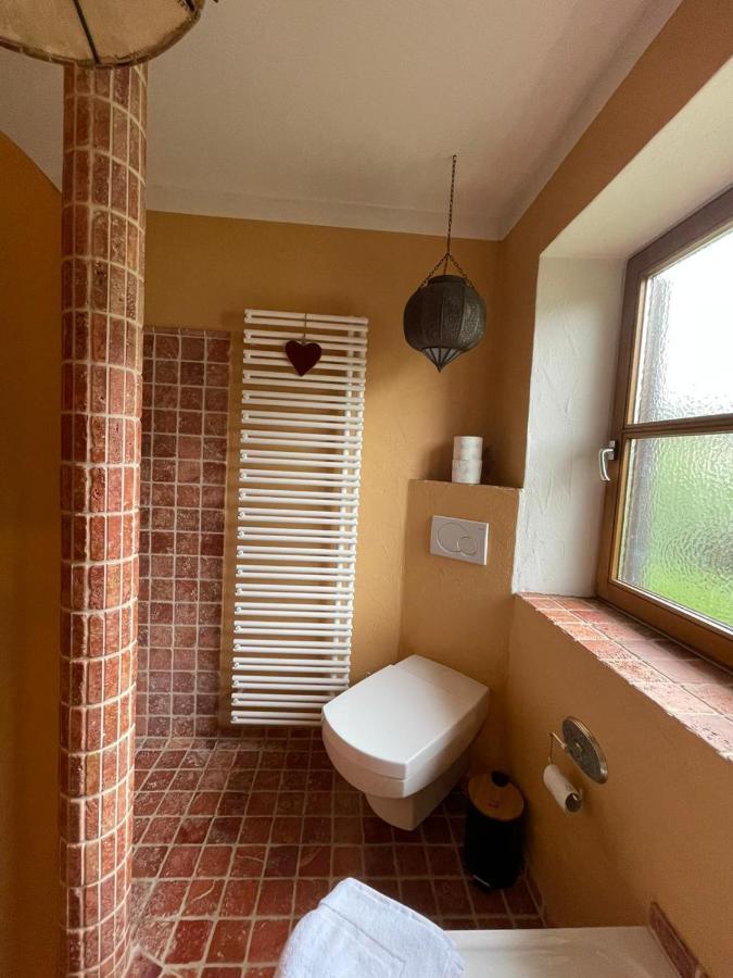 Ferienwohnung mit Herz Seebruck am Chiemsee Seeon-Seebruck Exterior foto